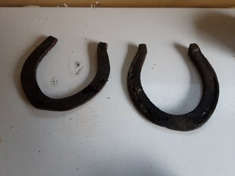 Vintage Pair Of Horseshoes