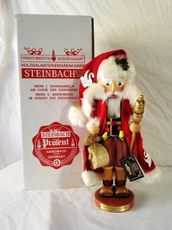 Vtg. Steinbach Germany Kurt Adler Twelve Days Of Christmas 4th In Series Nutcracker & Music Box (lot EE)