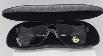 Eyebobs Matte Black/black Gradient Reader Sunglasses With Branded Case