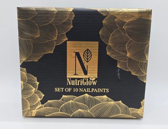 Set Of 10 Nutriglow Nail Paints