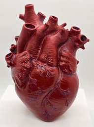 Large Anatomically Correct Heart Bud Vase