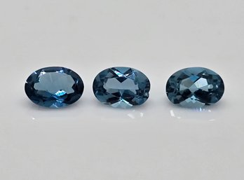 3 London Blue Topaz