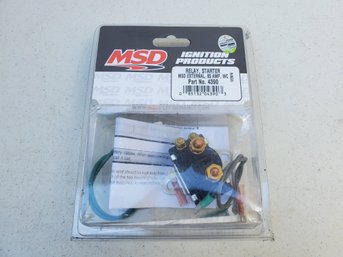 New MSD Performance Ignition Products Relay Starter MSD External 65 Amp - Part #4390