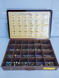 Lawson Products Co Metal Sorting Storage Drawer - LP-170 Brass Inverted Flare Fittings