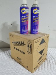 Titeseal And Napa Auto Body Undercoating 14 Cans New