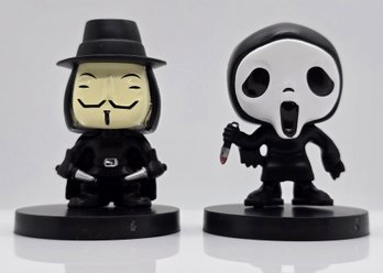 Pair Of Brand New Miniature Horror Movie Figures