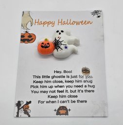 Mini Halloween Ghost Pocket Hug