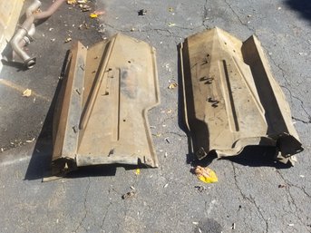 1965 Ford F100 Wheel Wells Front Inner Fender Aprons