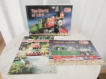 Three LGB Lehmann Bach & Gross Model Train Catalogs