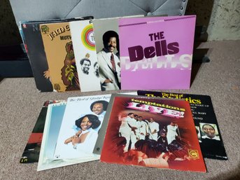 Vintage Vinyl LP Records - The Temptations, James Brown, Al Green, The Stylistics & More