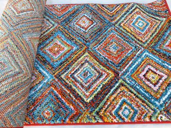 8 FOOT MULTICOLOR RUNNER RUG