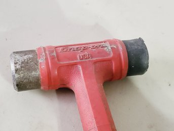 SNAP ON Tools HSPD16 Dead Blow 16 Ounce Combination Hammer (Red)