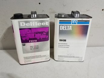 Delta DX436 Wax And Grease Remover. Delfleet F3310 Thinner