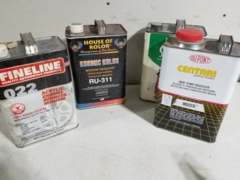 Car Paint Reducer Mixed Lot