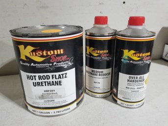 Kustom Automotive Hot Rod Flatz Auto Paint Reducer And Hardener New