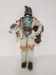 Vintage Star Wars Toy Kenner Action Collection 12' Boba Fett Figure From 1990's