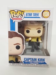 New Funko POP Television Original Series Star Trek Captain Kirk Vinyl Figurine #1136