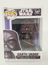 New Funko Pop! Star Wars Darth Vader Episode IV A New Hope Bobble-head Figurine #597