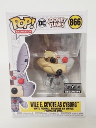 New Funko Pop Animation Looney Tunes Wile E. Coyote As Cyborg Vinyl Figurine #866