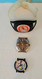 3 Vintage Watches - 2 Without Bands