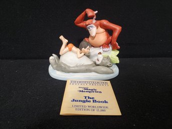 1984 The Disney Collection Disney's Magic Memories The Jungle Book Limited Edition Numbered Figurine