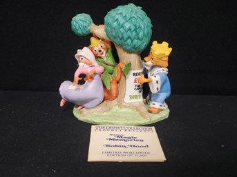 1985 The Disney Collection Disney's Magic Memories Robin Hood Limited Edition Numbered Figurine