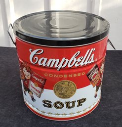 BIG CAMPBELL SOUP CAN TIN