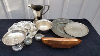 BIG LOT: SILVER PLATE, COPPER AND METAL