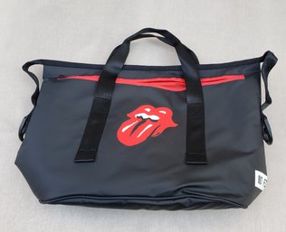 ROLLING STONES NO FILTER TOUR MERCHANDISE INSULATED BAG WITH STRAPS 17'