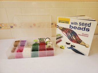 Seed Bead Crafting Kit & Hardcover Book