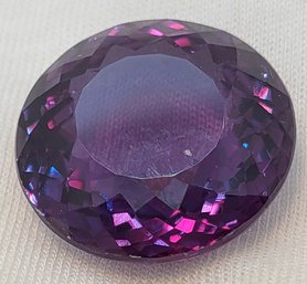 Incredible 45.05 Ct Tested Rare Purple Muscravite  21.89mm X 21.69mm X 10.57mm