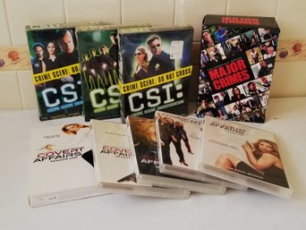 DVD Series Box Sets: Major Crimes, Covert Affairs & CSI Seasons 1 To 3