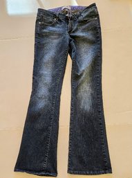 Paige Boot Cut Dark Wash Denim Jeans - Size 28