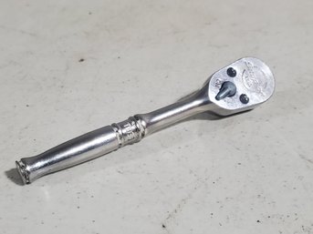 SNAP ON Tools USA T936 1/4' Drive 4.5' Chrome Ratchet