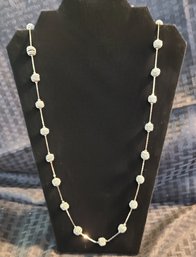 Beautiful Trifari Necklace 36 In Long