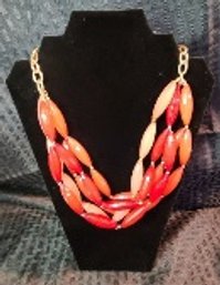 A Huge 22 Inch Adjustable Beaded Necklace