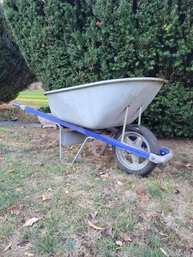 Kobalt Wheelbarrow. The Tire Holds Air