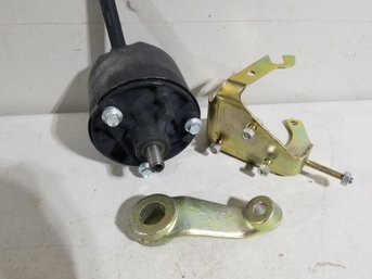 NOS Vintage Ford Power Steering Pump With Pitman Arm And Bracket