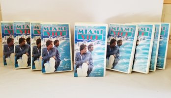 Vintage 1997 Miami Vice The Collectors Edition VHS Tapes 10 Tapes Included