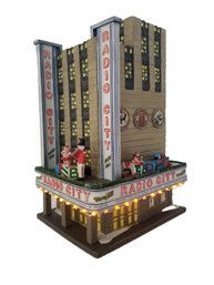 2002 Department 56 Radio City Music Hall Christmas In The City Series House Lighted With Box - Retired