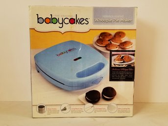 Babycakes Whoopie Pie Maker Nonstick Coated Model WH-97BU - With Box