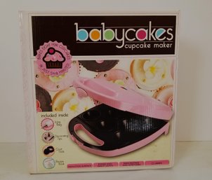 Babycakes Nonstick Coated 8 Mini-Cupcake Maker Model No. CC-2828 - With Box