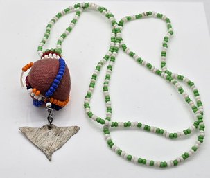 Vintage African Beaded Necklace