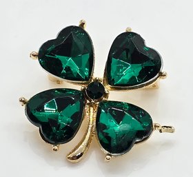 Beautiful Shamrock Brooch