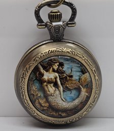 Brand New Mermaid Pocket Watch