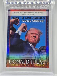 Donald Trump Commerative Card