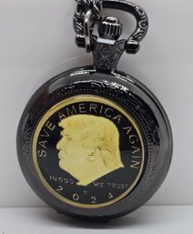 Brand New Donald Trump Pocket Watch