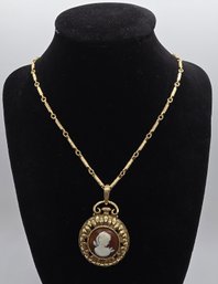 Vintage Sarah Coventry Locket Pendant Necklace