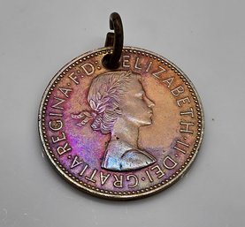 1959 Half Penny Pendant