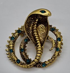 Awesome Cobra Brooch